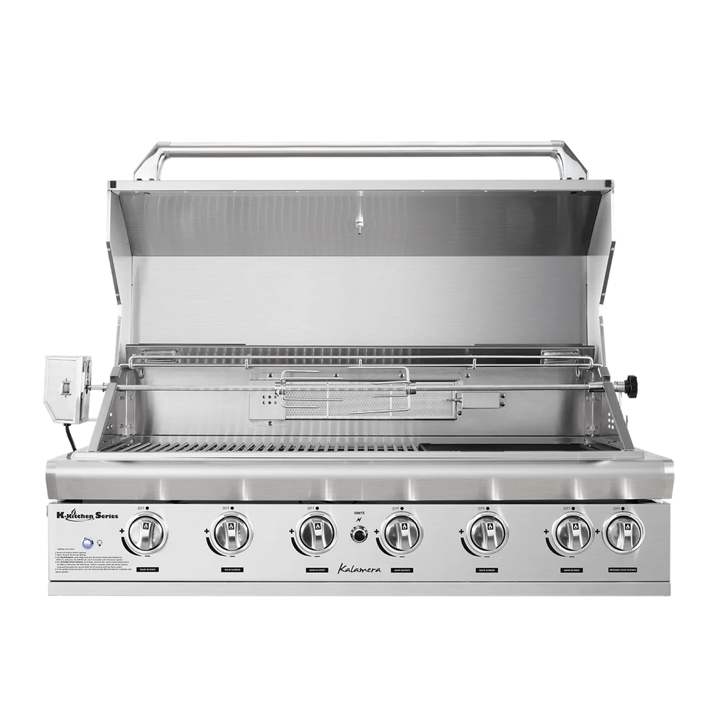 Kalamera 6 - Burner Built-In and Countertop Natural Gas and Liquid Propane Grill