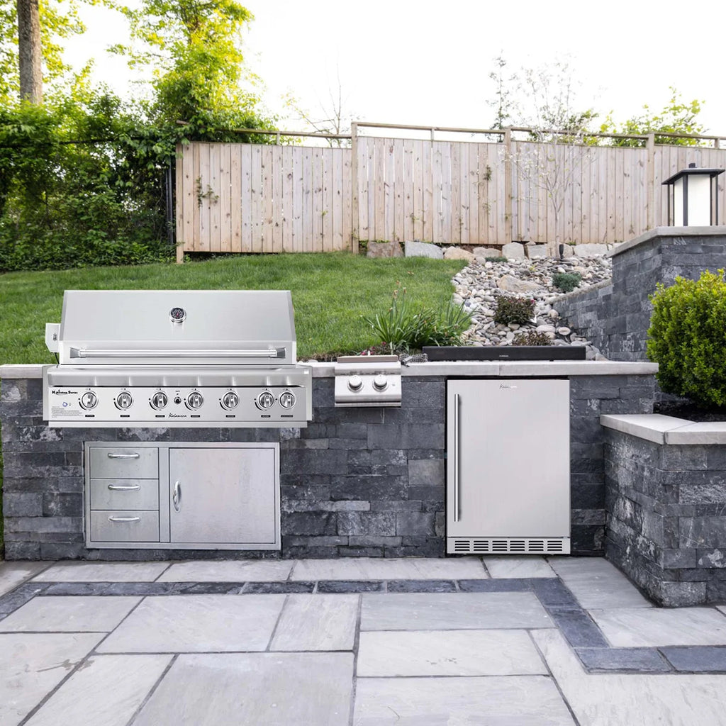 Kalamera 6 - Burner Built-In and Countertop Natural Gas and Liquid Propane Grill
