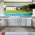 Kalamera 6 - Burner Built-In and Countertop Natural Gas and Liquid Propane Grill